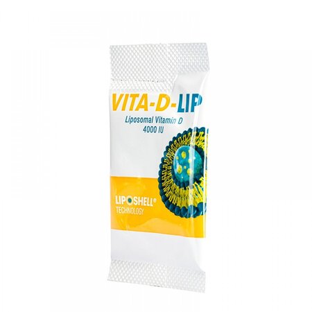 Vitamina D lipozomala, 4000UI, 30 plicuri, Liposhell 746948
