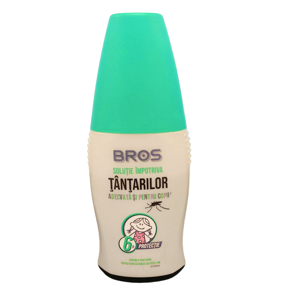 Solutie impotriva tantarilor, 1 an+, 50 ml, Bros