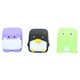 Set 3 jucarii de baie Pinguin, Hipopotam, Broscuta, Eddy Toys 563193