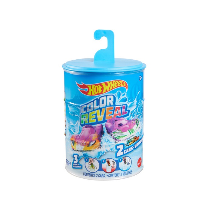 Set 2 masini culori schimbatoare, Hot Wheels