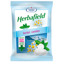 Dropsuri cu aroma de menta si musetel, 75 g, Herbafield