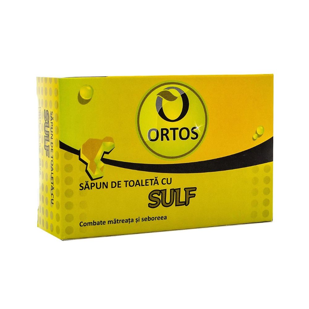 Sapun cu sulf, 100 g, Ortos