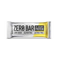 Baton proteic Zero Bar, Ciocolata si Banana, 50 g, BioTechUSA