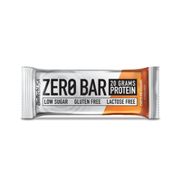 Baton proteic Zero Bar, Ciocolata si Caramel, 50 g, BioTechUSA