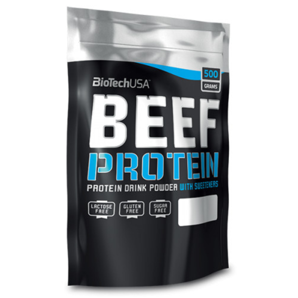 Beef Protein Vanilla - Cinnamon, 500 g, Biotech USA