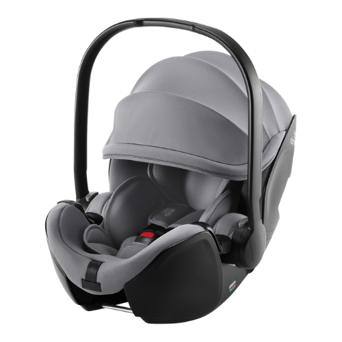 Scaun auto tip scoica I-size Baby Safe 5Z, 0-15 luni, Frost Grey, Britax