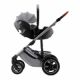 Scaun auto tip scoica I-size Baby Safe 5Z, 0-15 luni, Grey Marble, Britax 562154