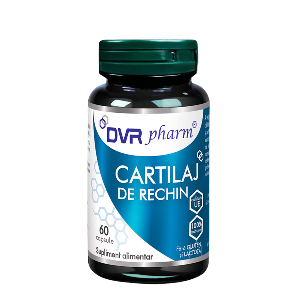 Cartilaj de rechin, 60 capsule, Dvr Pharm