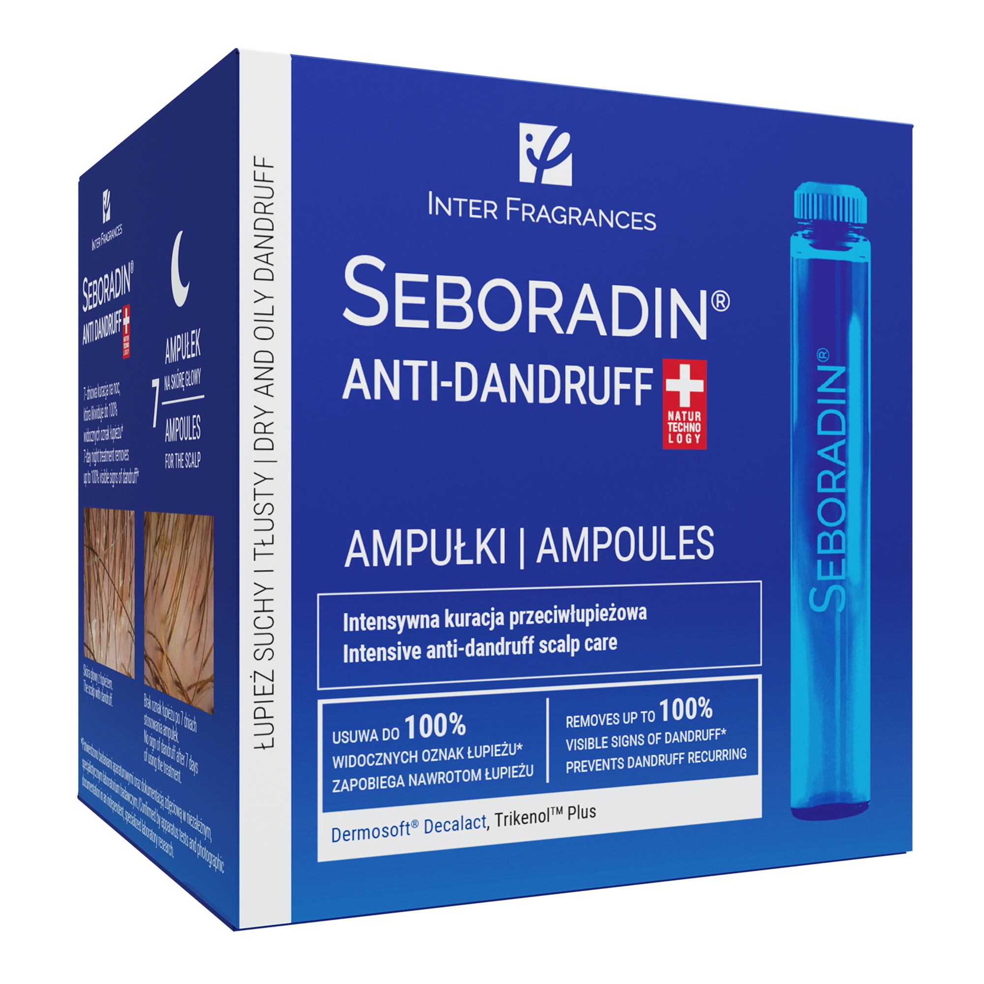 Fiole antimatreata, 7 fiole x 5.5 ml, Seboradin