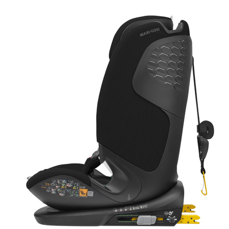 Scaun auto Titan Pro² i-Size, 76-150 cm, Authentic Black, Maxi Cosi 562381