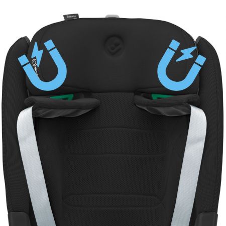 Scaun auto Titan Pro² i-Size, 76-150 cm, Authentic Black, Maxi Cosi 562374