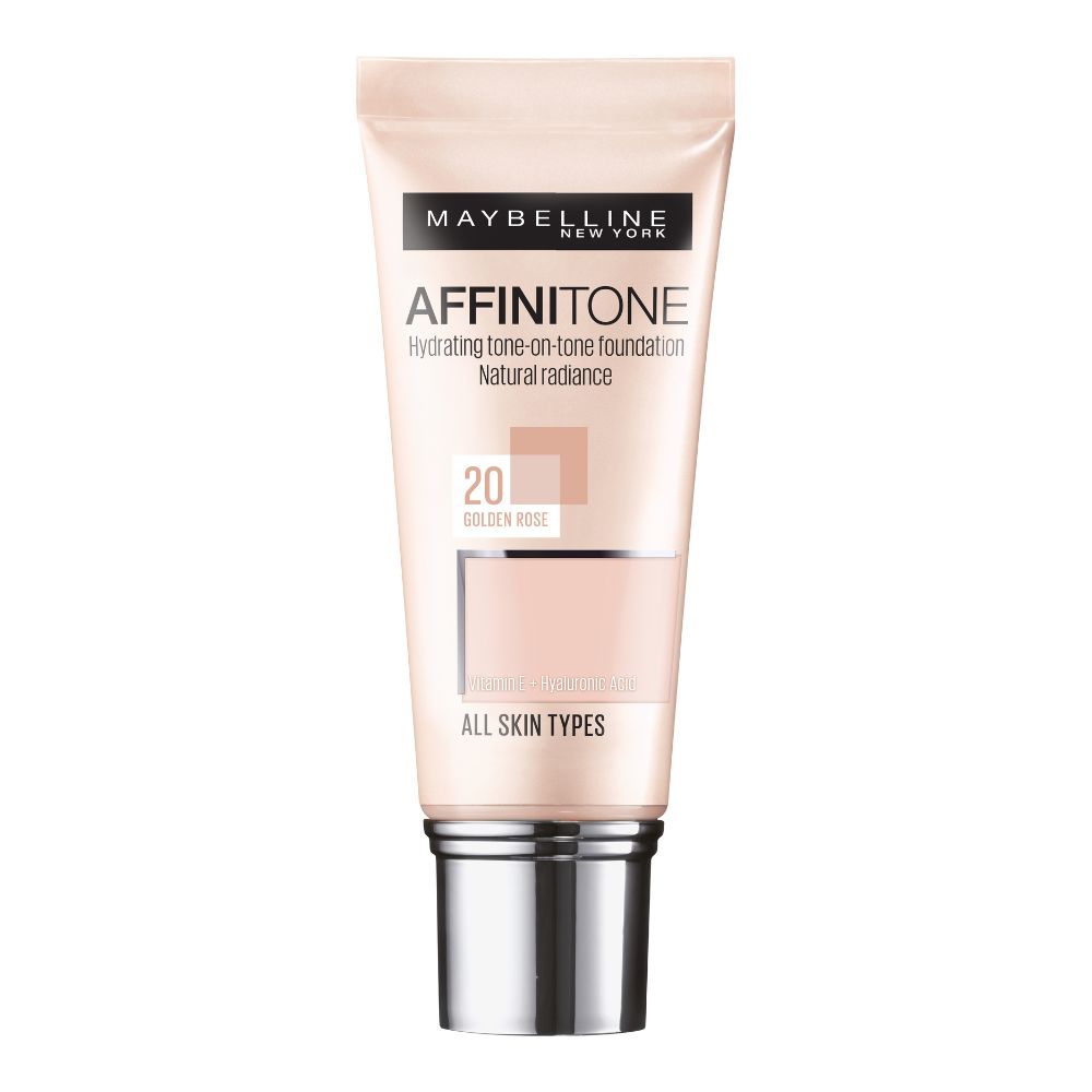 Fond de ten Affinitone, 20 Golden Rose, 30 ml, Maybelline