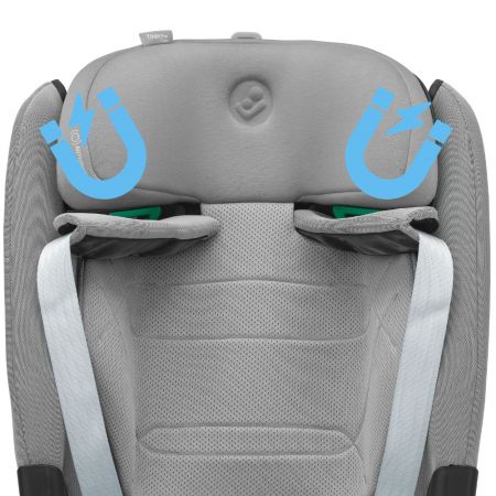 Scaun auto Titan Pro² i-Size, 76-150 cm, Authentic Grey, Maxi Cosi 562489