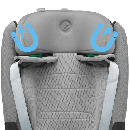 Scaun auto Titan Pro² i-Size, 76-150 cm, Authentic Grey, Maxi Cosi 562489