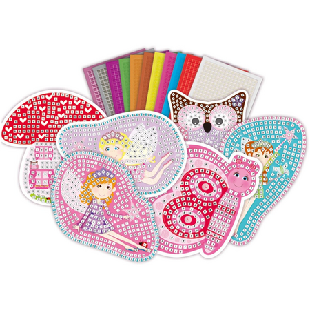 Set creativ Mozaic Fairy Friends, +5 ani, Galt 562605