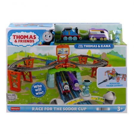 Set de joaca motorizat Cursa Sodor