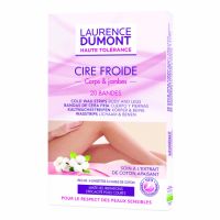 Benzi epilatoare cu ceara rece pentru corp si picioare, 20 + 4 bucati, Laurence Dumont
