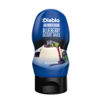 Topping fara zahar adaugat cu aroma de coacaze, 290 ml, Diablo