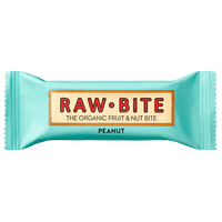 Baton bio cu arahide, 50 g, Rawbite