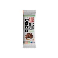 Ciocolata fara zahar cu lapte si orez crocant, 75 g, Diablo