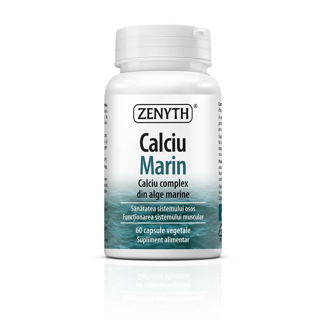 Calciu Marin, 60 capsule, Zenyth