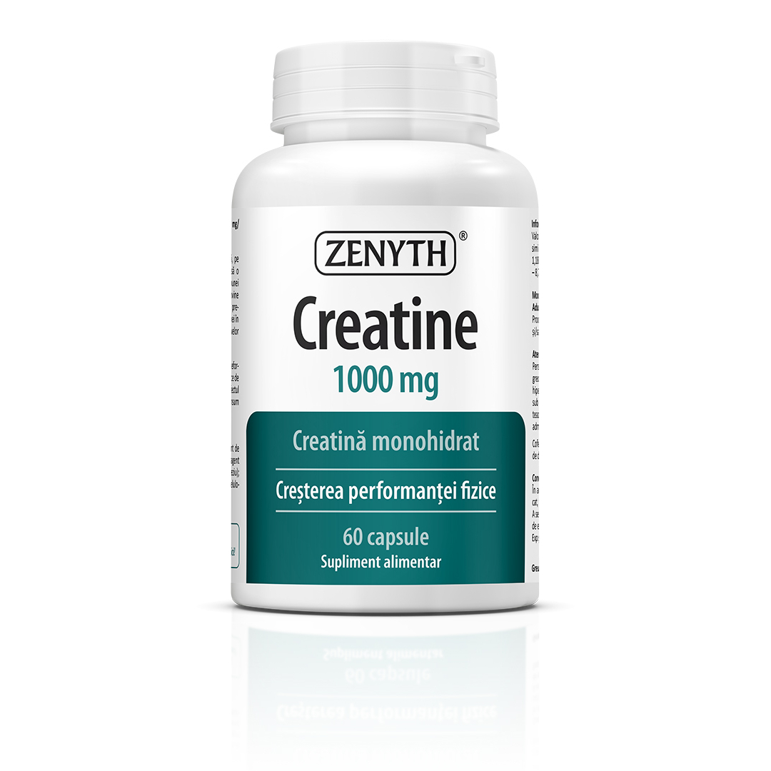 Creatine 1000 mg, 60 capsule, Zenyth