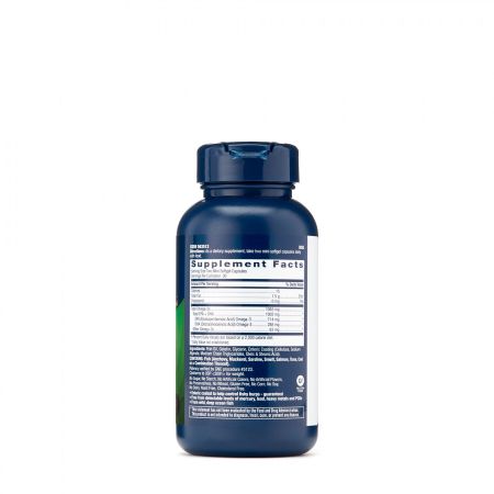 Triple Strength Ulei de Peste, 60 capsule, GNC 562869