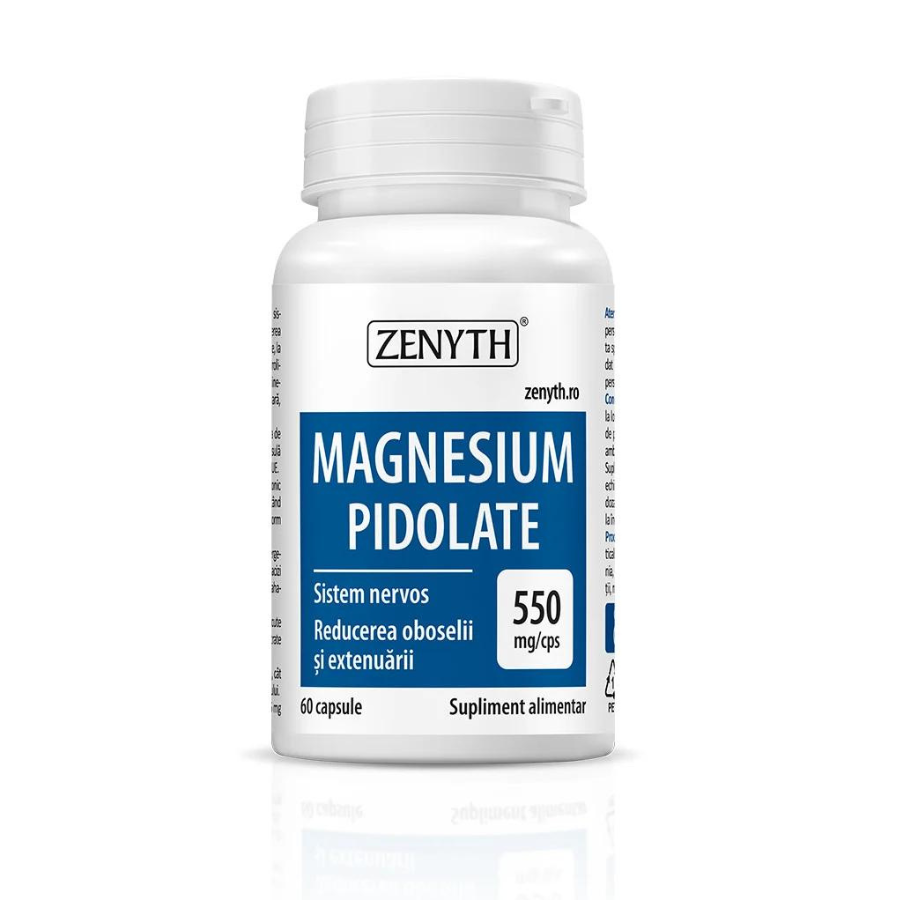 Magnesium Pidolate, 550 mg, 60 capsule, Zenyth