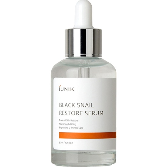 Ser de fata regenerant pentru Femei, Black Snail, 50 ml, Iunik