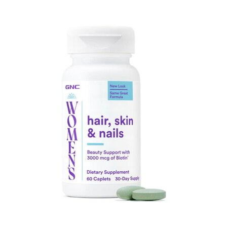 Formula pentru Par, Piele si Unghii, Women's Hair, Skin & Nails Formula, 60 tablete, GNC