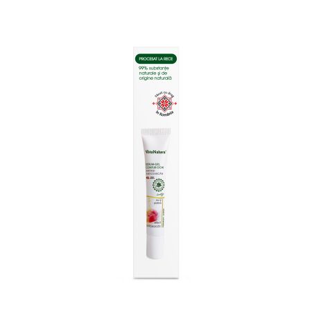 Serum-Gel contur ochi antirid cu aur si platina, 15 ml, Vivanatura 765487