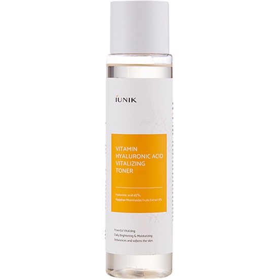 Toner de fata revitalizant pentru Femei Vitamin Hyaluronic Acid, 200 ml, Iunik