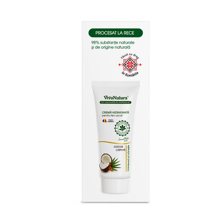 Crema de fata hidratanta pentru ten uscat, 75 ml, Vivanatura 765602