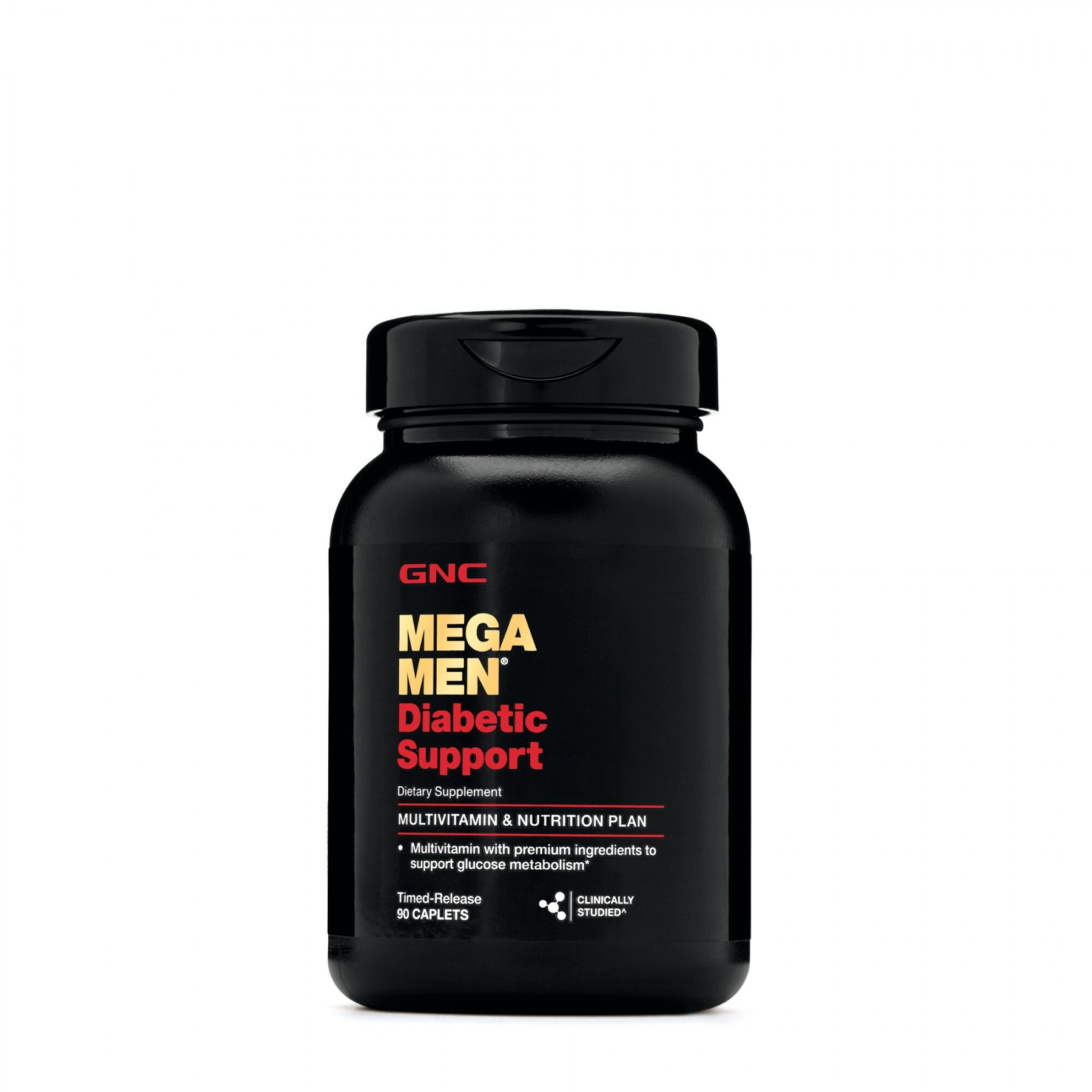 Multivitamine pentru barbati pentru Suport Diabetic Mega Men, 90 tablete, GNC