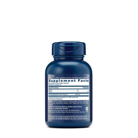 Triple Strength EPA 1000mg Mini, 90 capsule, GNC 563143