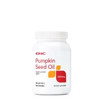 Ulei din seminte de dovleac 1000 mg Pumpkin Seed Oil, 100 capsule, GNC