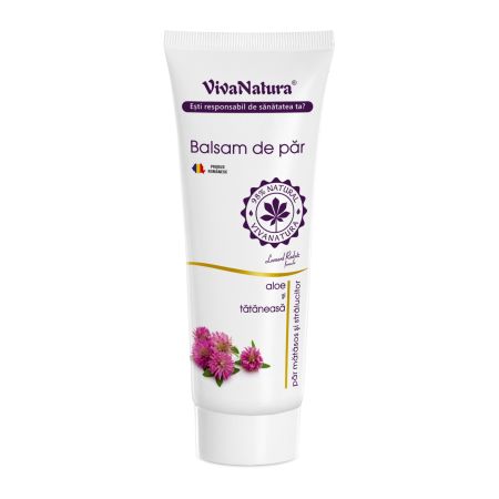 Balsam de par cu aloe si tataneasa, 250 ml, Vivanatura