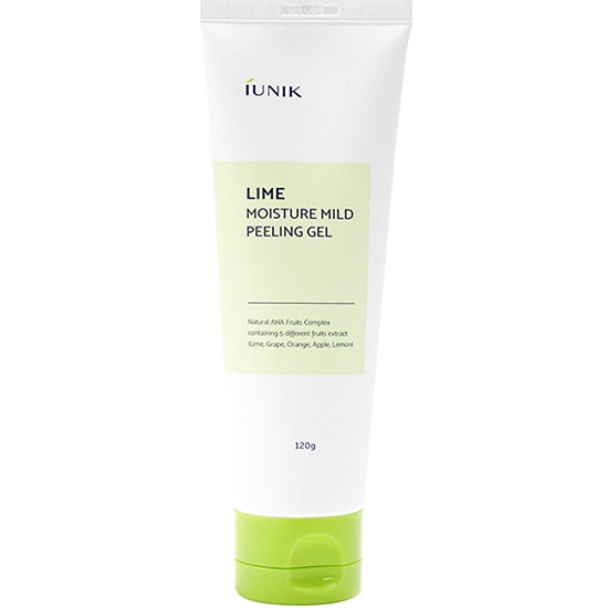 Gel peeling cu efect hidratant Lime Exfoliant, 120 ml, Iunik