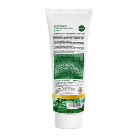 Crema activa cu Untul-Pamantului si petrol Lyber, 250 ml, Vivanatura 765772