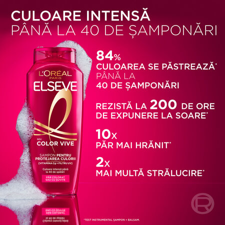 Sampon pentru protectia culorii Color Vive, 250 ml, Elseve 681601