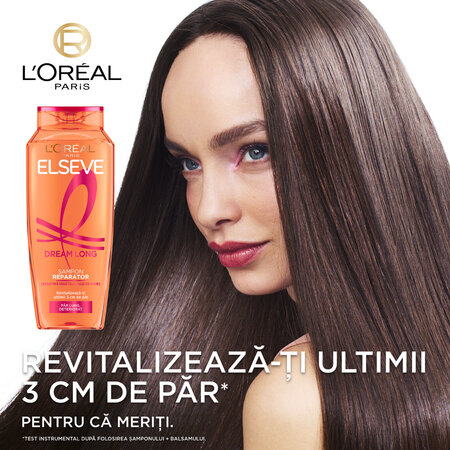 Sampon reparator pentru par lung si degradat Dream Long, 250 ml, Elseve 757262