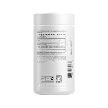 CodeAge Bone Broth Collagen Peptides Tip I, II si III, 180 capsule, GNC 820153