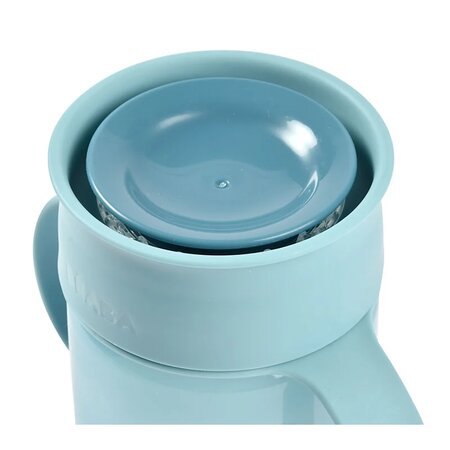 Cana de invatare, +12 luni, 340ml, Blue, Beaba 563382