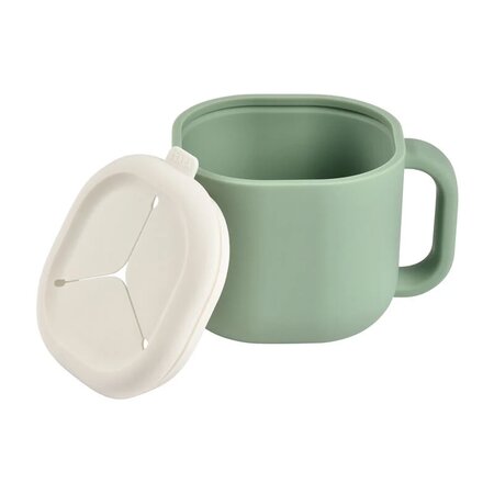 Recipient pentru gustari, Sage Green, Beaba 563410
