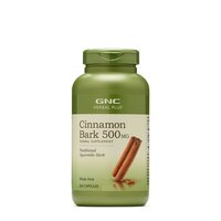 Cinnamon Bark 500 mg Herbal Plus, 200 capsule, GNC
