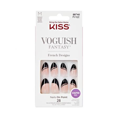 Unghii false Voguish Fantasy, Medium Almond, Kiss