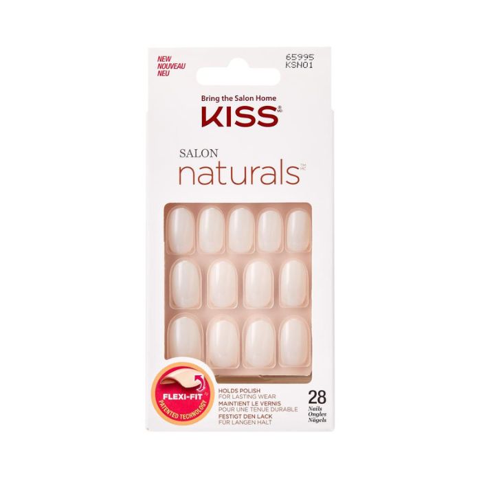 Unghii false Salon Naturals, Medium Oval, Break Evan, Kiss