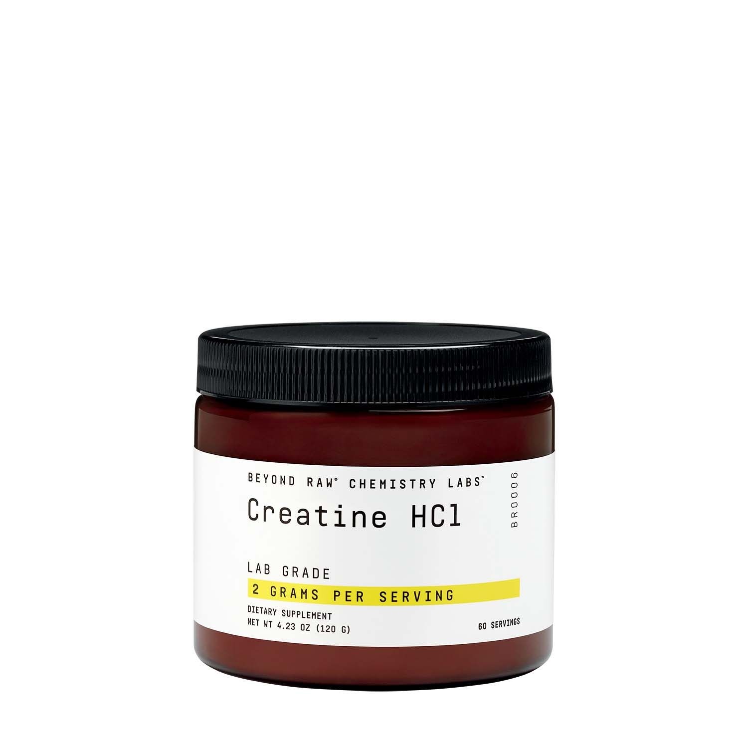 Creatine HCI Creatina Beyond Raw Chemistry Labs, 120 g, GNC