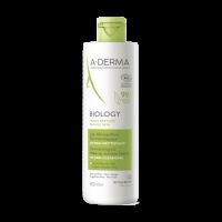 Lapte demachiant Bio pentru pielea uscata si fragila Biology, 400 ml, A-Derma
