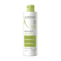 Lapte demachiant pentru pielea uscata si fragila Biology, 400 ml, A-Derma